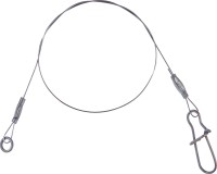 Balzer Shirasu Titanium Stahlvorfach mit Solid Ring & Snap 4 Größen