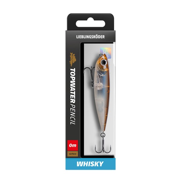 Lieblingsköder Topwater Pencil 8,5cm 16 Farben