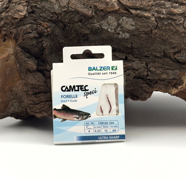 Balzer Camtec Speci Forelle Rot 60cm Gr. 4 6 8 10 12