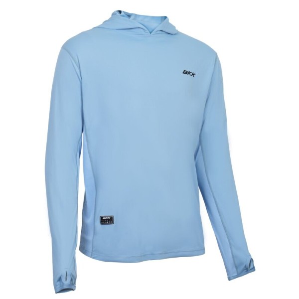 BKK Long Sleeve Performance Shirt Brand Values GT Light Blue UV-Schutz 50+