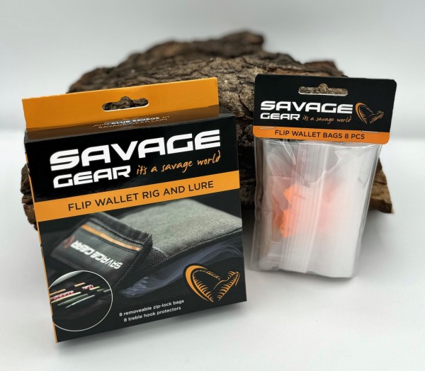 Savage Gear Flip Wallet Rig & Lure Vorfachtasche oder Bags ABVERKAUF