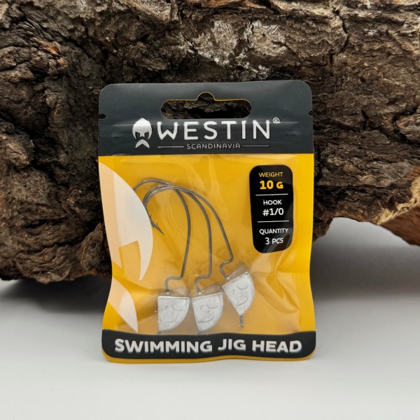 Westin Swimming Jig Head Lead Jigköpfe #1/0 3,5g 5g 7g 10g Wide Gape