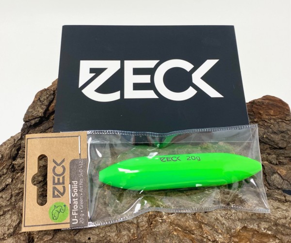 Zeck Wels U Float Solid Green 3g bis 40g