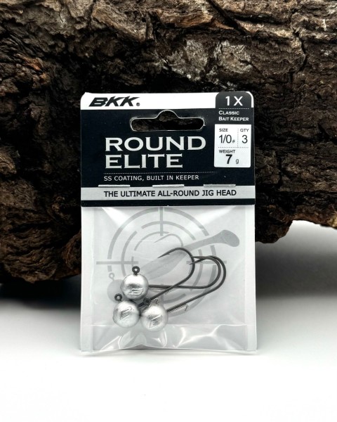 BKK Round Elite Classic Bait Keeper Gr. 1/0 Jighaken