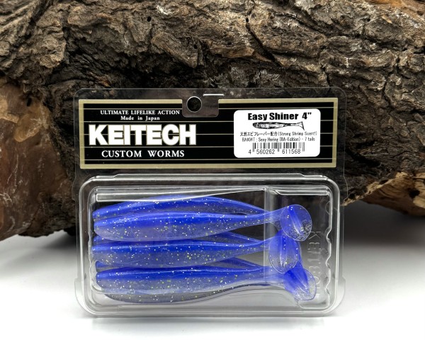 Keitech 4" Easy Shiner Barsch-Alarm 9 Farben 10cm