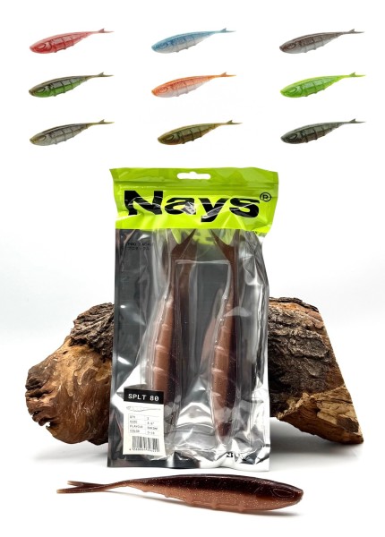 Nays SPLT 80 Softbait 20,3cm 30g 2 Stück 10 Farben