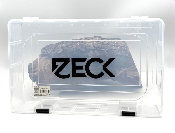 Zeck Big Bait Box Transparent 36x22,5x8cm OHNE Unterteilungen