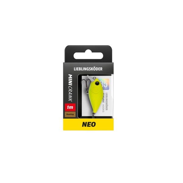 Lieblingsköder Mini Crank Wobbler 35mm 3,6g Floating 16 Farben