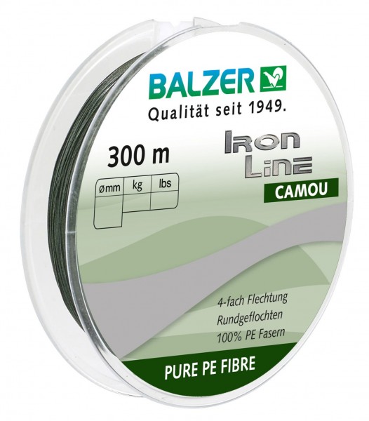 Balzer Iron Line 4 green Camou 300m SALE