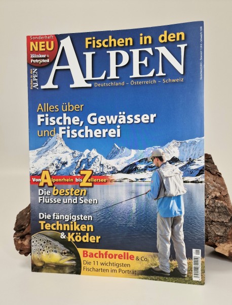 Balzer Sonderheft Blinker Petri Heil Fischen in den Alpen ABVERKAUF