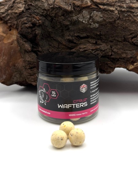 Nash Citruz Wafters Boilies 12mm 15mm 20mm 100g Dose
