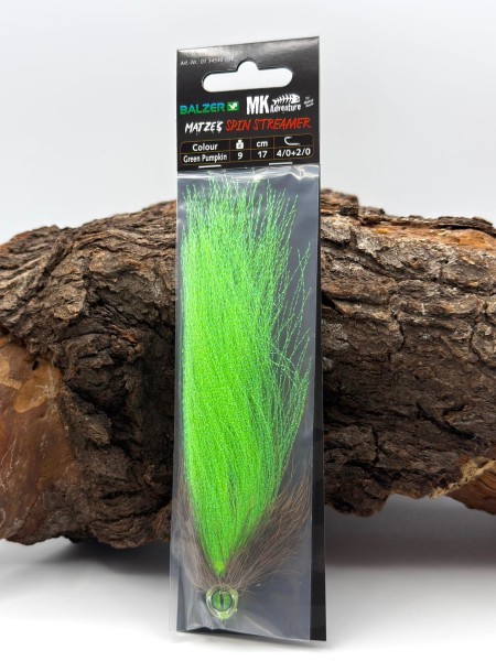 Balzer Matze Koch Spin Streamer Hechtköder 17cm 9g #4/0 + 2/0 Trailer Hook