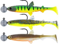 Westin Hypoteez Shadtail R 'N R 6,5cm 3g Jighead #4/0 Clear Water Dark Water Mix