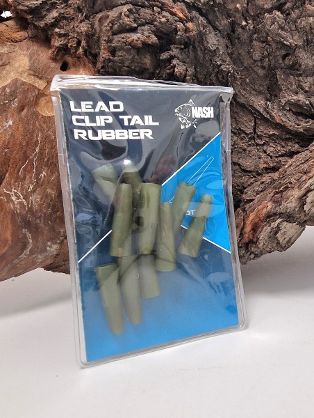 Nash Lead Clip Tail Rubber Weedy Green