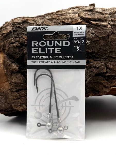 BKK Round Elite Stinger Eye Bait Keeper Gr. 8/0 10/0 12/0 - 5g 10g 15g 20g