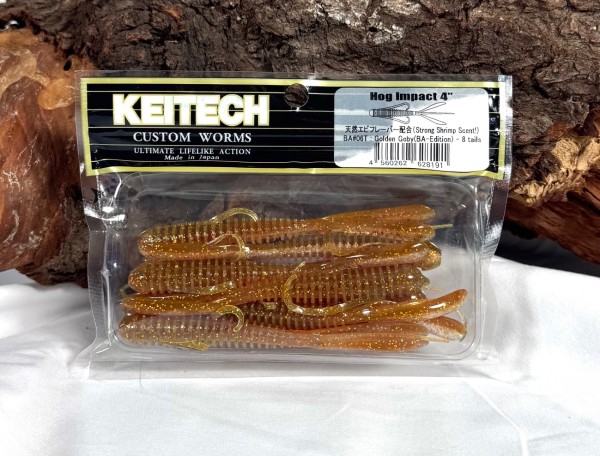 Keitech Hog Impact 4'' Gummikrebs 10cm 4,2g BA-Edition