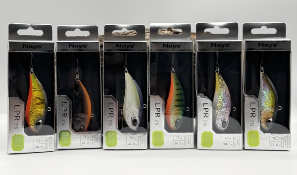 Nays LPR 75 Lipless Crankbait 6 Farben