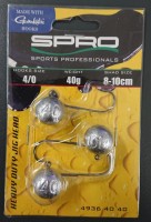 Gamakatsu HD Jighead Jig 90 4/0 40g 3 Stück Gamakatsu HD Jighead Jig 90 4/0 40g 3 Stück