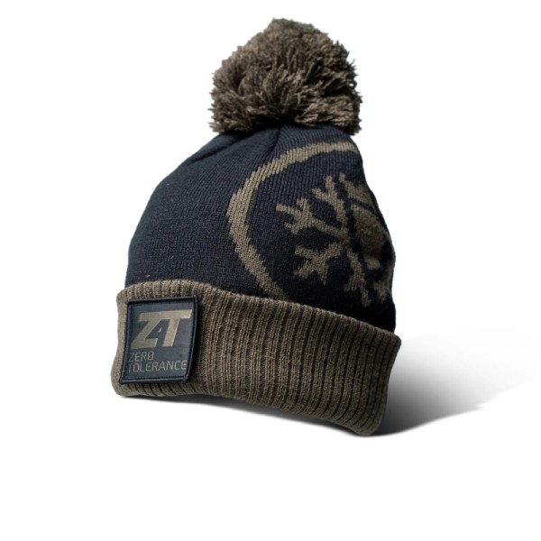 Nash ZT Patch Bobble Hat Wintermütze