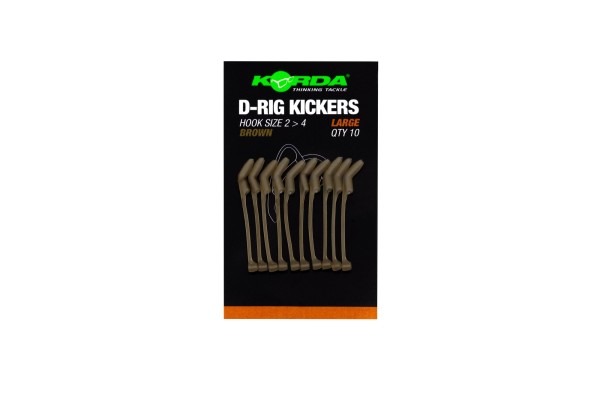 Korda Kickers D Rig in S, M, L und XL Brown