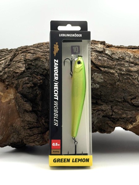 Lieblingsköder Zander/Hecht-Wobbler 10cm 15,0g 0,5m Tauchtiefe Floating 16 Farben