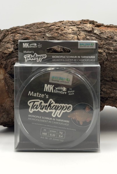 Balzer MK Adventure Matze´s Tarnkappe Camou Schnur 500m Mono