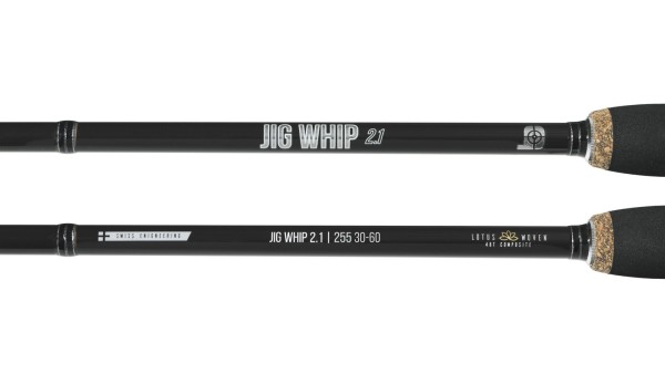 Bullseye Jig Whip 2.1 255 30-60g High-End Zanderrute