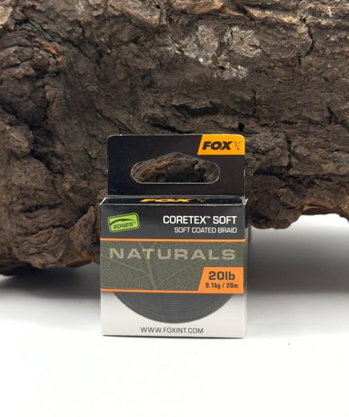 Fox EDGES Naturals Coretex Soft 20lb 9,1kg 20m SALE