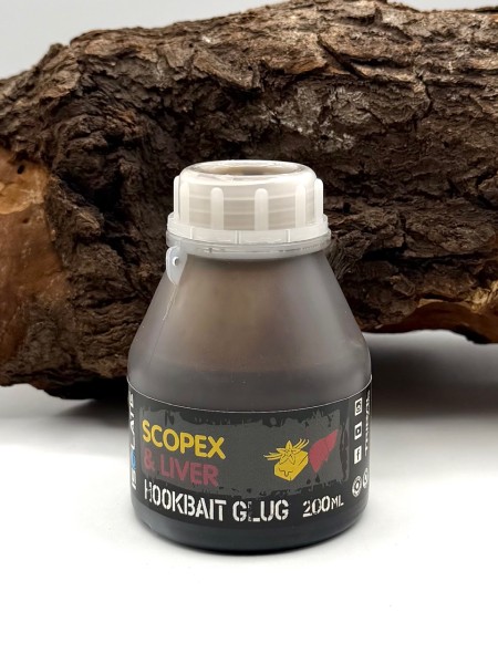 Shimano Isolate Hookbait Glug 200ml Chilli Sausage & Scopex Liver