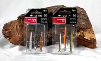 Westin Ned Worm Slim R’n R 5,5cm – Dark & Clear Water Mix je 3 Stück