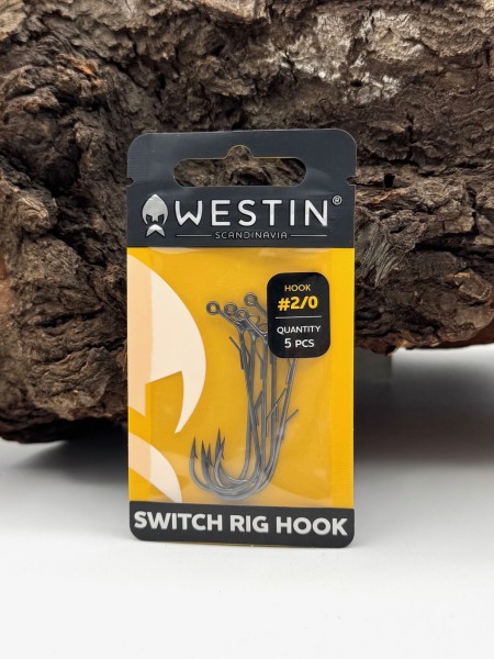 Westin Switch Rig Hook Haken Black Nickel Gr. 1 1/0 2/0 3/0 4/0