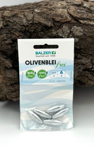 Balzer Olivenblei Bleifrei Non Toxic 6g 12g 16g 20g 30g