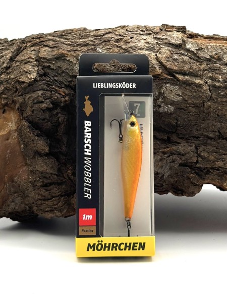 Lieblingsköder Barschwobbler 70mm 6,4g 1,0m Tauchtiefe Floating 16 Farben
