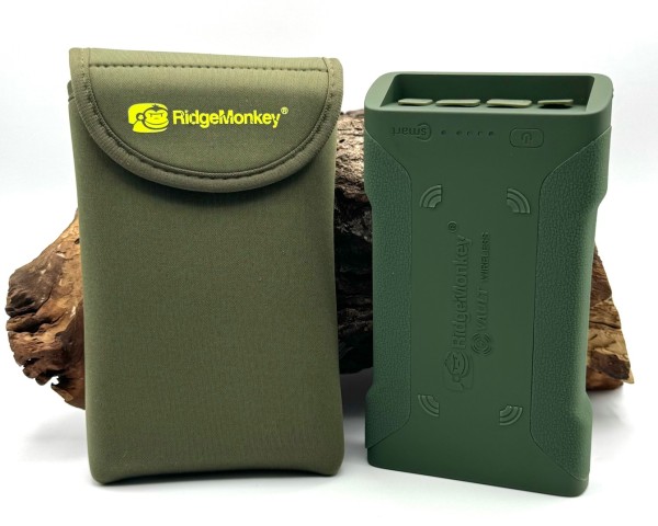 RidgeMonkey Vault C-Smart Wireless Green Powerbank 26950mAh 42150mAh 77850mAh