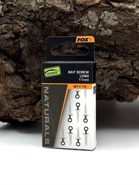 Fox Edges Naturals Bait Screws 9mm & 11mm