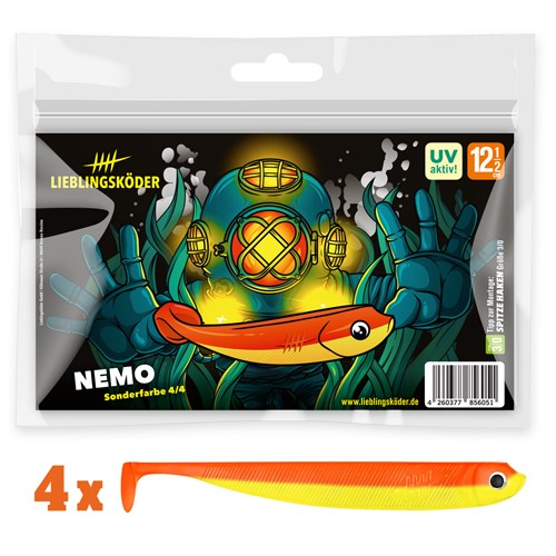Lieblingsköder Green Lemon Rocky Nemo Heartbreaker 12,5cm