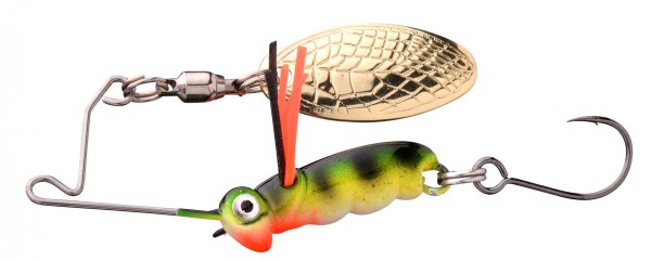 Spro Larva s-bait Micro Spinnerbait 4cm 7g 4 Farben mit Einzelhaken