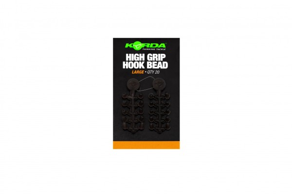 Korda High Grip Hook Bead Large 20 Stück