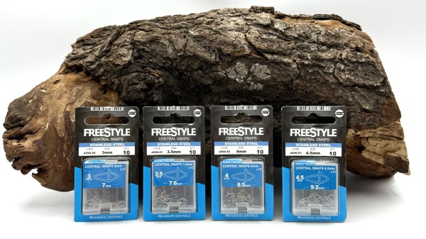 Spro Freestyle Reload Stainless Central Snap 3mm 3,5mm 4mm 4,5mm