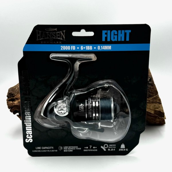 Hansen Fight 2000 FD 6+1BB mit 0,14mm Schnur