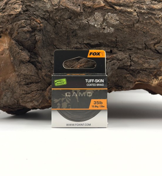 Fox Edges Tuff-Skin & Tuff-Skin Soft Vorfachmaterial 9,1kg 11,3kg 15,8kg 20m