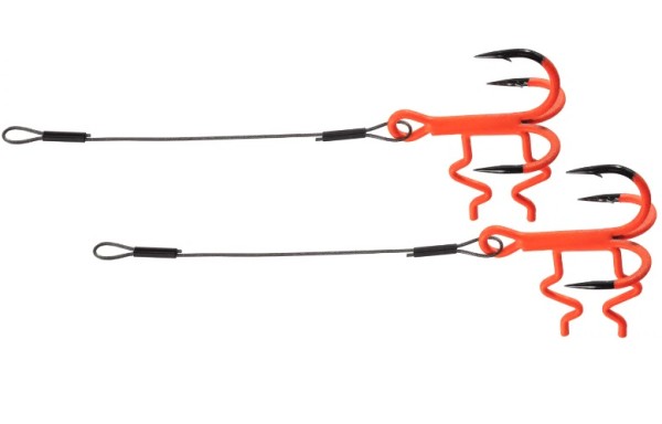 BKK Assist Spear Stinger HD 7x7 Wire Pike UVO Haken #1 #1/0 #2/0 2 Stück