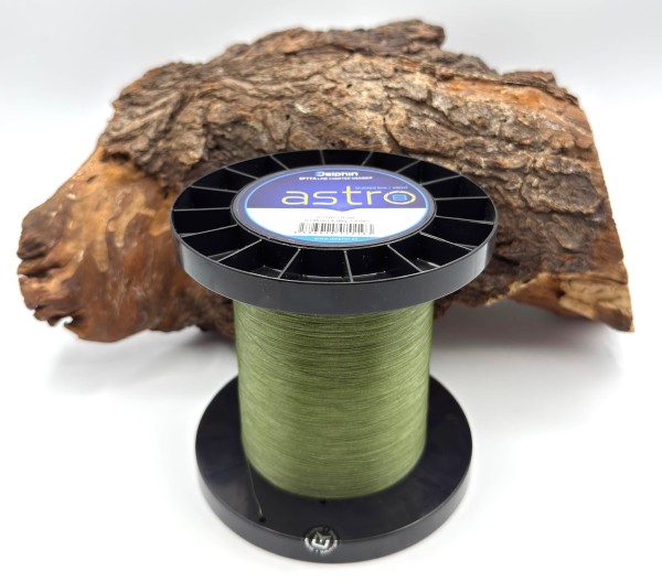 Delphin ASTRO 8 grün 0,08mm 4,8kg je 10m!!! 8 PE-Fasern geflochtene Schnur