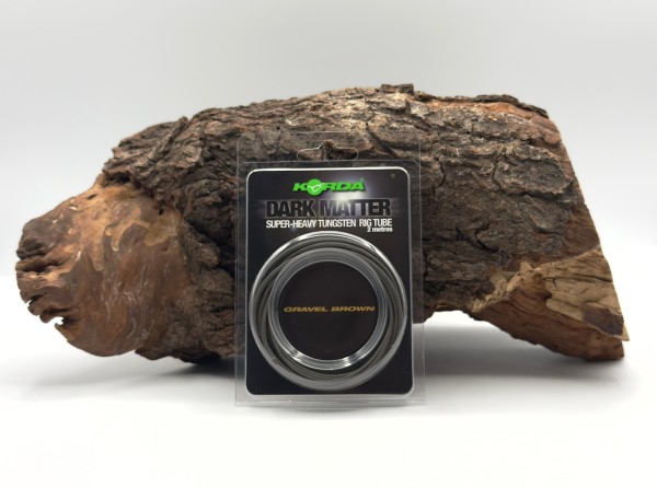 Korda Dark Matter Super-Heavy Tungsten Rig Tubing Gravel Brown 2m