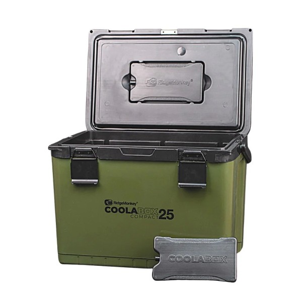 RidgeMonkey CoolaBox Compact 25L Kühlbox + 2 Akkus