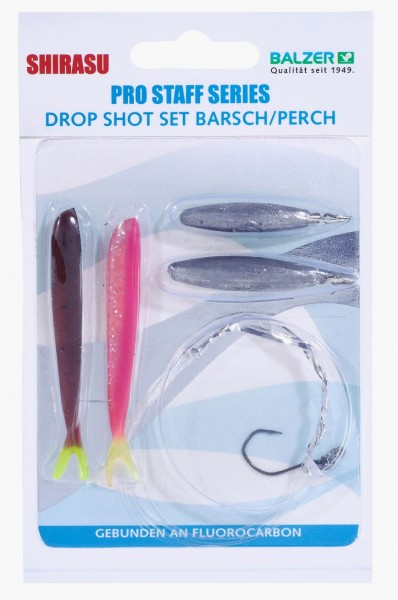 Balzer Pro Staff Series Drop Shot Set Barsch 6cm 2 Farben