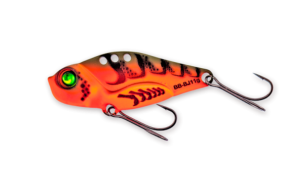 Hybrida Barschbaron BladeJig 45 11g Vibrationsköder mit BKK Haken