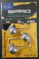 Gamakatsu HD Jighead Jig 90 4/0 50g 3 Stück Gamakatsu HD Jighead Jig 90 4/0 50g 3 Stück