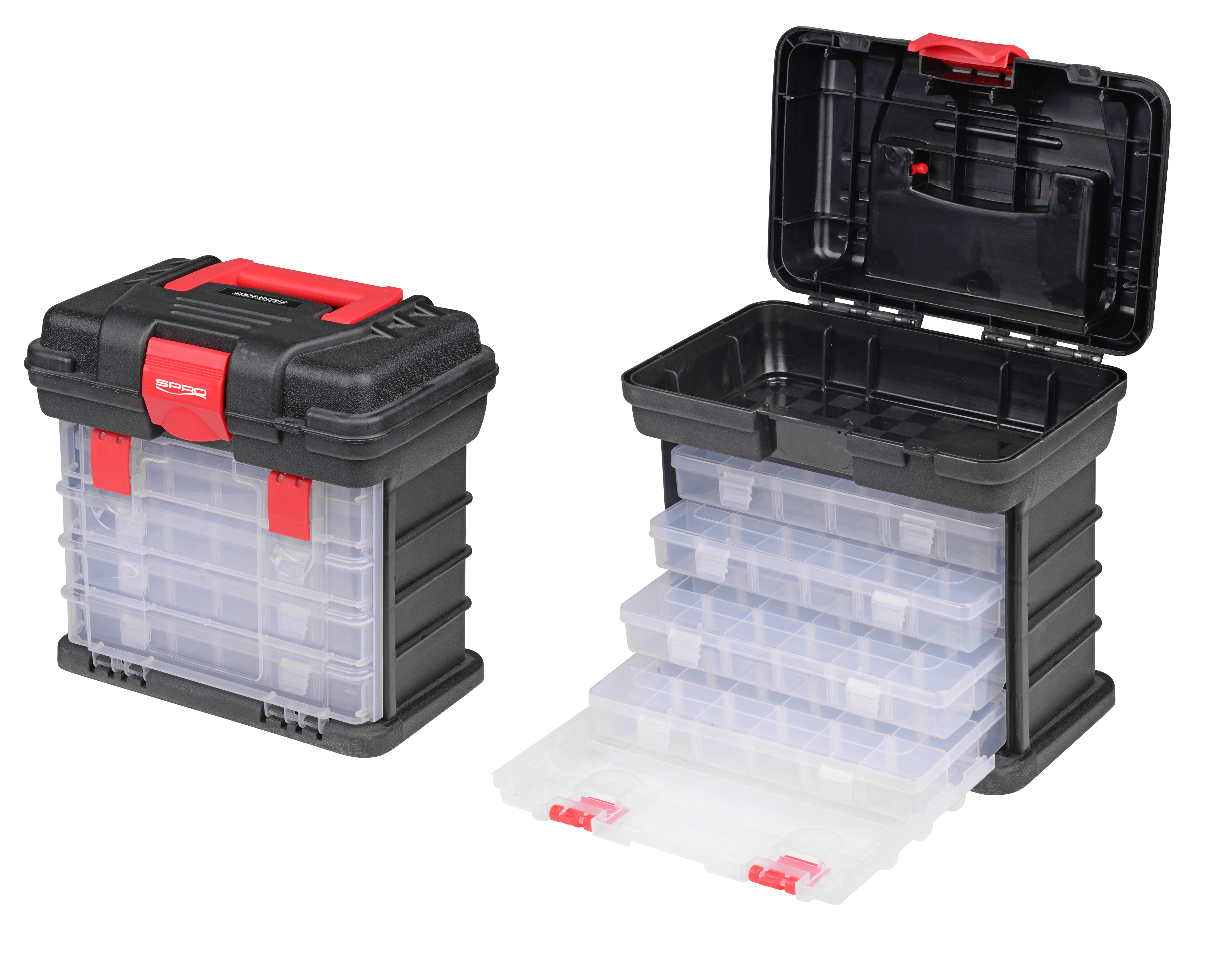 Spro Boxbag 125 incl. 4 tackle boxes