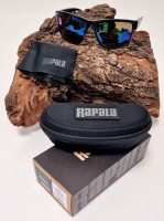 Rapala Precision Vision Gear FAIAL Polarisationsbrille Amber Green Mirror SALE